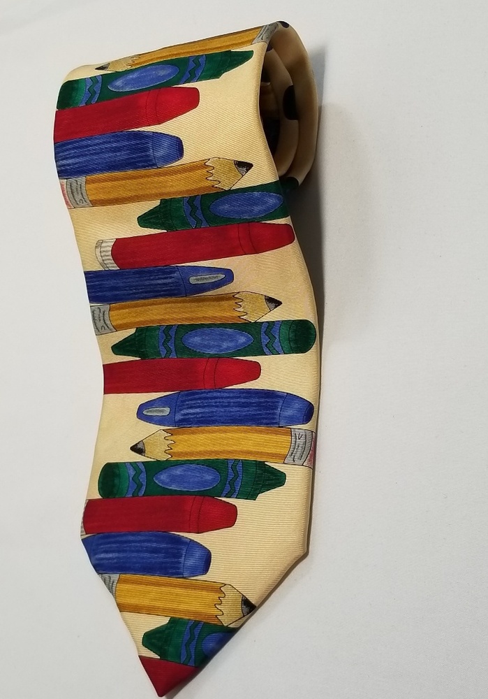 SAVE THE CHILDREN-NECK TIE 100% SILK